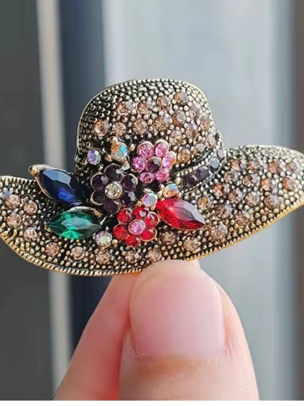 Anthropologie gold tone